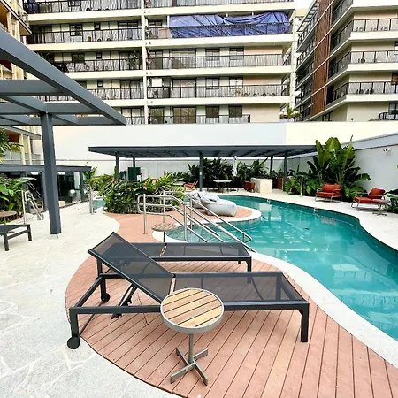 Studio Leblon - Novo, com piscina e academia-2